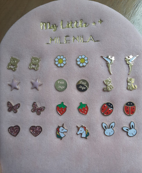 Les boucles d'oreille My little de chez Milé Mila